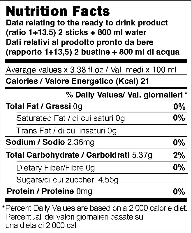 Happydrops Limone (95% succo) - Concentrato liquido per aromatizzare acqua (10 bustine) - immagine 6